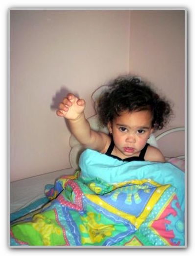 Princess Ebony in Bed 1